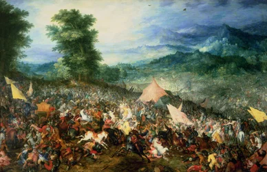 Die Schlacht von Arbelles oder die Schlacht von Issus, 1602